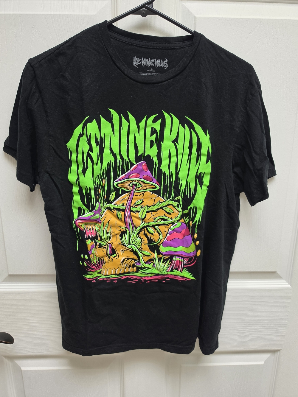 Ice Nine Kills Band Tshirt Neon